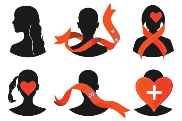 Leukemia Awareness Brush Stroke Ribbon: A Dynamic Symbol for Modern Advocacy