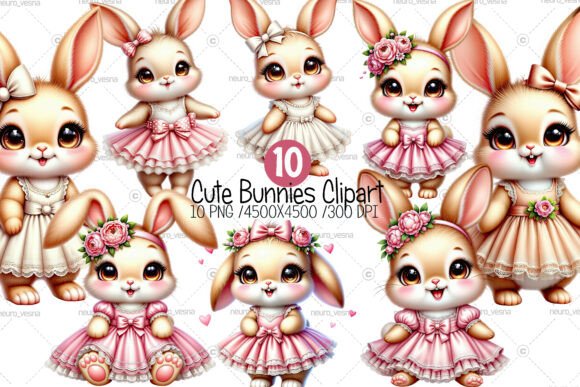 Unlocking Charm: The Ultimate Guide to Cute Bunnies Clipart with Bows and Pastels
